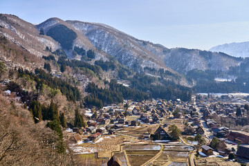 old house in the mountains