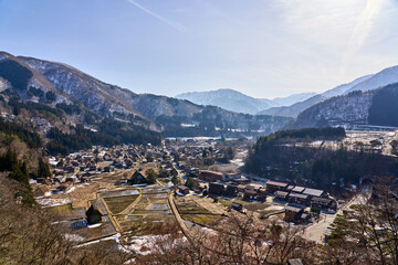 old house in the mountains