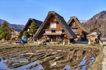 old house in the mountains