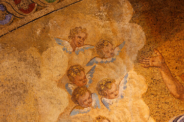Mosaik in der Markusbasilika, Venedig, Itakien