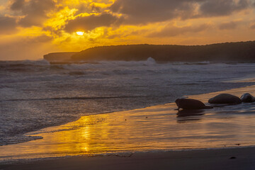 View from Sea Lion Island, Falkland Islands.