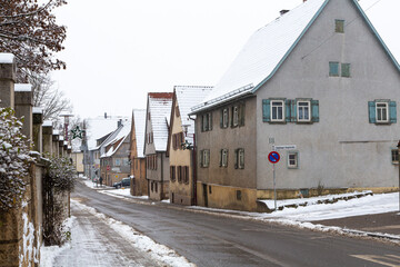 main road in filderstadt sielmingen