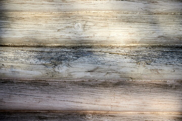 Obraz premium background texture of an old rustic wooden wall with peeling off paint
