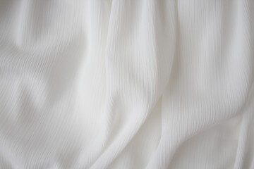 The texture of a luxurious white chiffon fabric for a celebration, advertising poster, ceremony or...