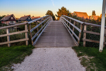 bridge in the autumn