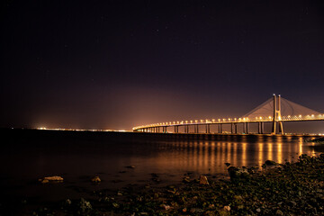 bridge over the river