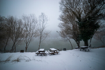 Black Lake Yamanlar Mountain, Izmir - Turkey