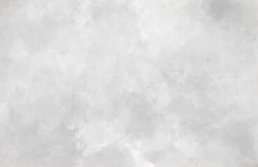 Fototapeta premium White, grey grunge watercolor cloud, misty texture empty background