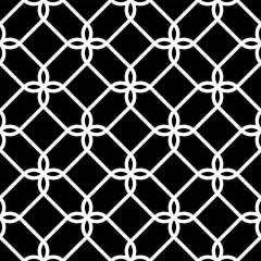 Naklejka premium Abstract seamless geometric pattern.