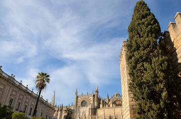 Historic buildings of Seville, Spain