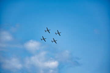 The Bray Air Show in Bray, Dublin. This is also called Bray Air Display and it happens once every year.