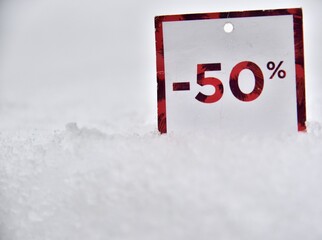 étiquette -50%