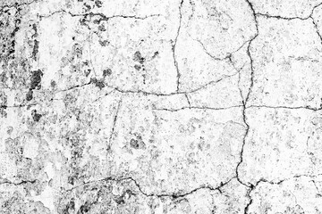 Texture of a concrete wall with cracks and scratches which can be used as a background