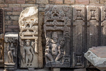 Fototapeta na wymiar indian ancient sculptures art