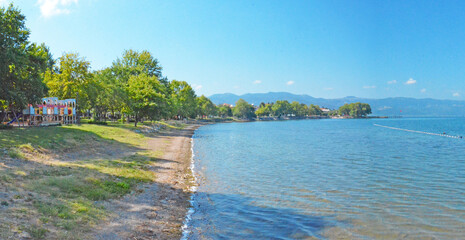 Fototapeta premium Lake Iznik in Bursa Province of Turkey