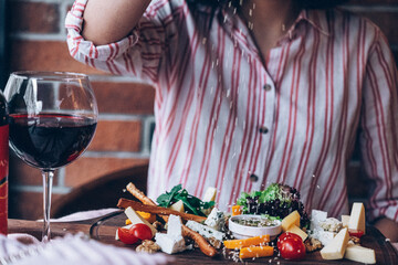  wine and chees palate