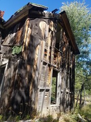 ruins of house