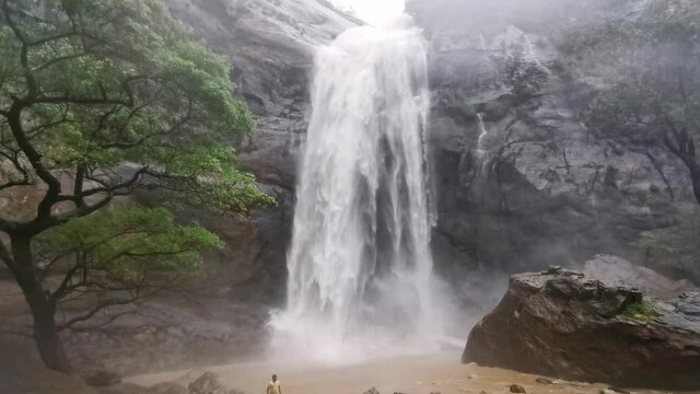 Agaya Gangai waterfall Kolli Hills, Tamilnadu, India