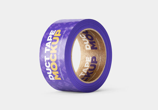 Duct Tape Mockup for Creative Design and Branding Projects