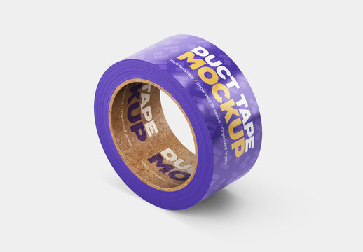 Duct Tape Mockup for Creative Design and Branding Projects