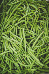 detail of green bean