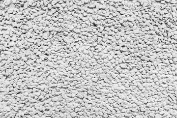 Small white stones wall texture - close up