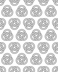 Linked circles pattern