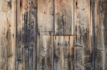 Old wooden texture, surface of boards, natural background