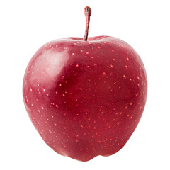 Red apple isolated on white background