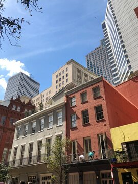 Group of buildings in downtown New Orleans