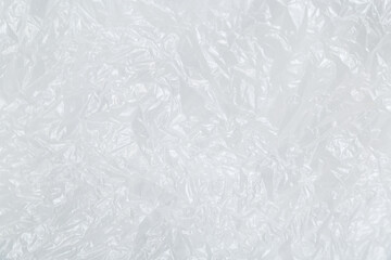white plastic or polyethylene bag texture, macro, abstract background