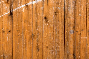 Shabby Brown Wood Wall Background. Old Dirty Fence Surface Pattern. Outside Wooden Board Material Backdrop.