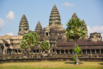 archaeological site Angkor Wat in Cambodia
