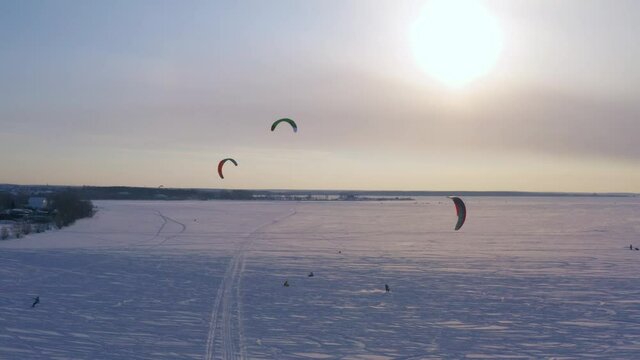 sportsman control snow kiting, general plan, day