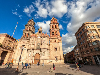 Fototapeta na wymiar The Metropolitan Cathedral of San Luis Potosi, Mexico