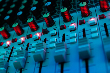 Audiogear Mischpult Mixing Console Poti Fader