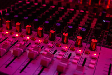 Audiogear Mischpult Mixing Console Poti Fader