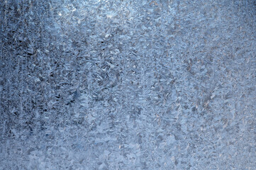 frost on the glass