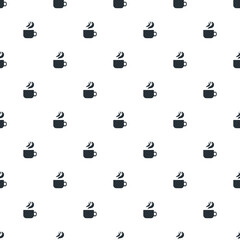 Metal cup pattern seamless vector repeat geometric for any web design