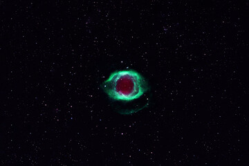 Galaxy of unusual shape. Elements of this image were furnished by NASA.