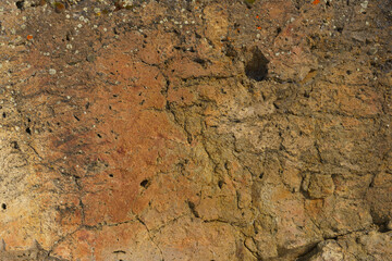 Rough Cracked Weathered Rock Texture