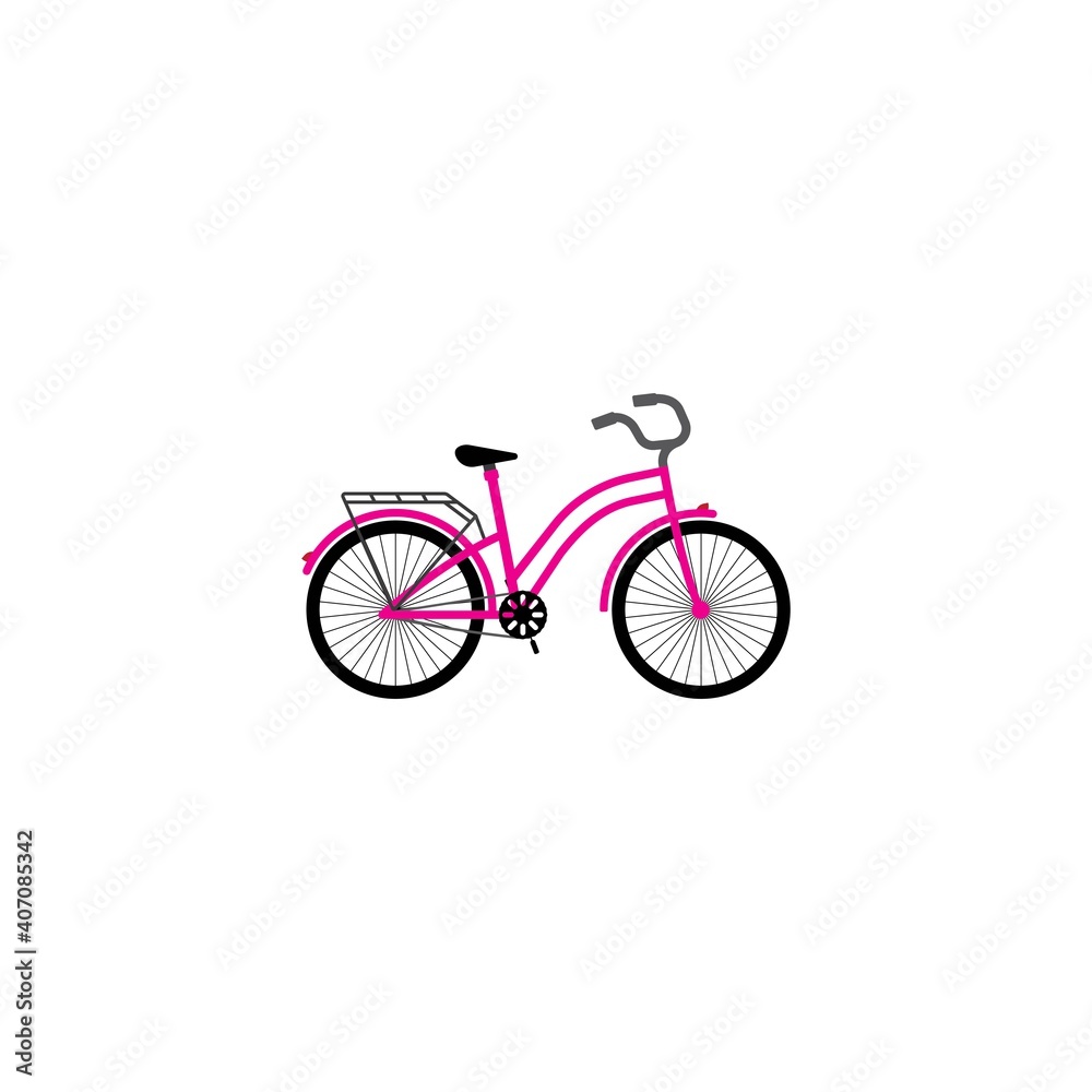 Poster bike icon