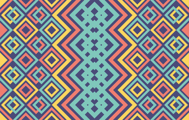Geometric ethnic pattern traditional Design for background,carpet,wallpaper,clothing,wrapping,batik,fabric,sarong