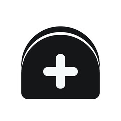 Fototapeta premium Medical Icons with White Background : NO.1