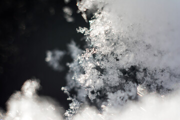 snowflakes macro