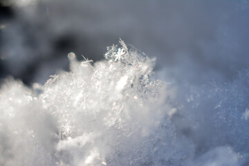 snowflakes macro
