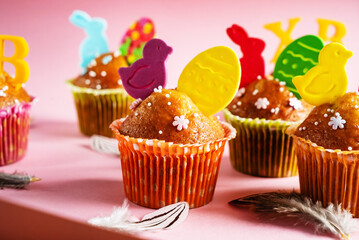 Various Spring Easter cakes