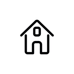 home icon icon design template. Trendy style, vector eps 10
