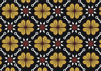 Batik Indonesian: is a technique of wax-resist dyeing applied to whole cloth, or cloth made using this technique originated from Indonesia.