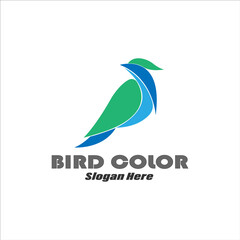 Creative Bird Logo Design Vector